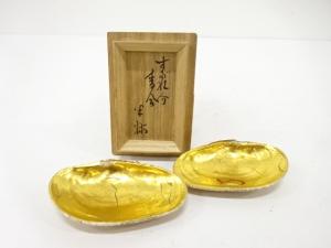 すだれ貝　香合(久田家十一代無適斎宗也書付)